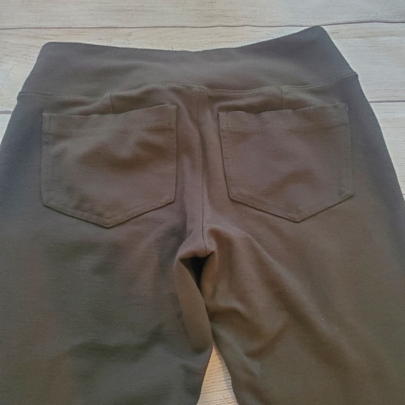 Mudd flex stretch leggings. Size medium juniors Dark grey. - Picture 12 of 13